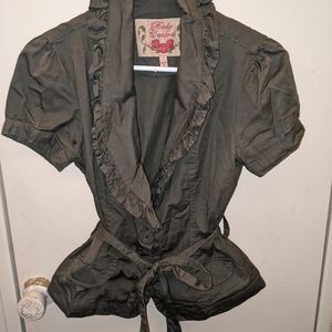 PEPLUM FASHION JACKET